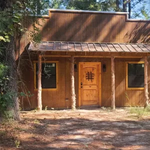 Rustic Trails Texas LLC in the wild woods, Wedding Venue, Air BnB, Retreats, Anniversary, Birthday, Class, School, Education, Meeting, Church, Upper Room, Jail, Livery, Land Office, Bunk House, Bank, Bath House, Piney Woods, Cabins, Cottages, rentals