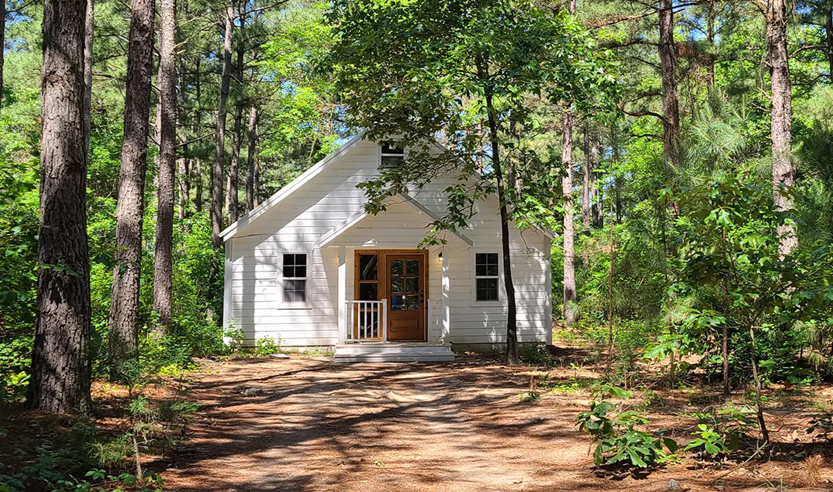 Rustic Trails Church in the wild woods, Wedding Venue, Air BnB, Retreats, Anniversary, Birthday, Class, School, Education, Meeting, Church, Upper Room, Jail, Livery, Land Office, Bunk House, Bank, Bath House, Piney Woods