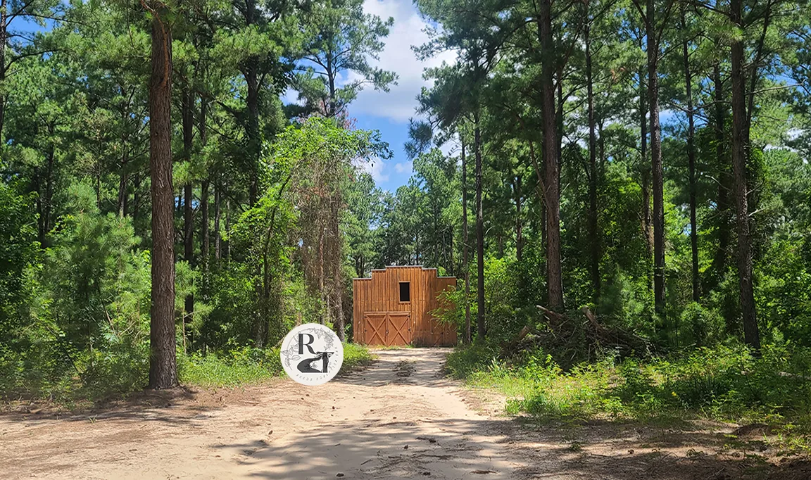 Rustic Trails Church in the wild woods, Wedding Venue, Air BnB, Retreats, Anniversary, Birthday, Class, School, Education, Meeting, Church, Upper Room, Jail, Livery, Land Office, Bunk House, Bank, Bath House, Piney Woods