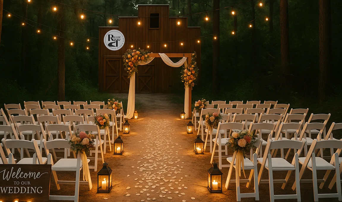 Rustic Trails Church in the wild woods, Wedding Venue, Air BnB, Retreats, Anniversary, Birthday, Class, School, Education, Meeting, Church, Upper Room, Jail, Livery, Land Office, Bunk House, Bank, Bath House, Piney Woods